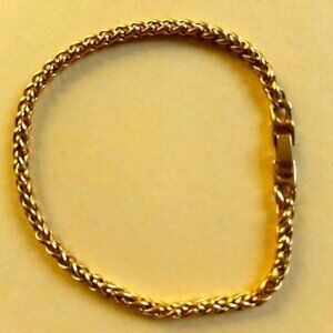 14k gold plated bracelet